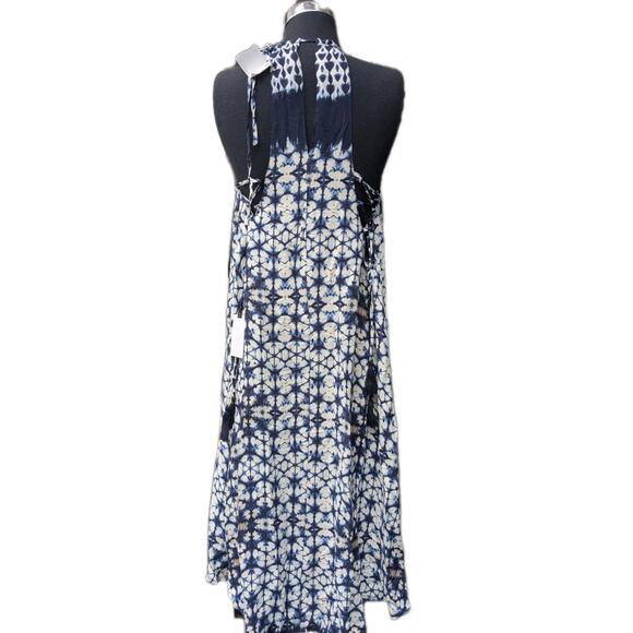 Anthropologie ASTR The Label Blue/ White Midi Dress Size Medium NWT - Picture 9 of 12